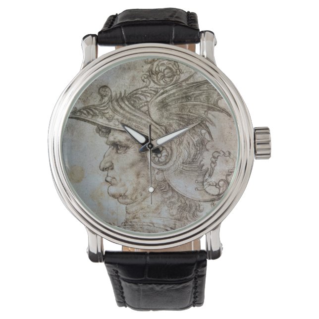 Montre Regarder en ligne le guerrier Helmeted de Leonardo (devant)