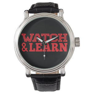 Montre Regarder et apprendre