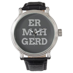 Montre Regarder Grey Ermahgerd