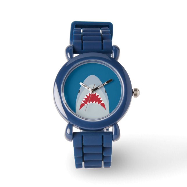 Montre Regarder le poignet des enfants de requins (Recto)