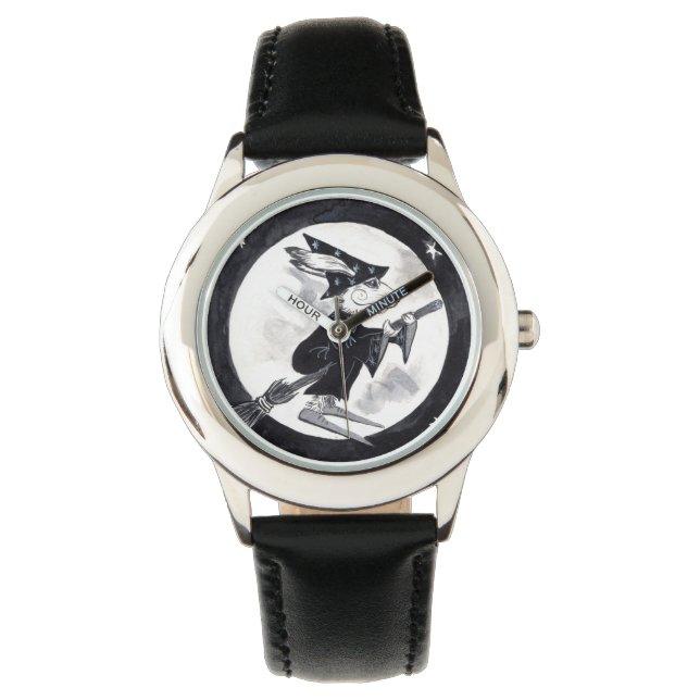 Montre Regardez - Ursula la sorcière blanche de lièvre ! (devant)