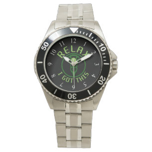 Montre ReLAX J'Ai Cette Lacrosse Wrist Watch