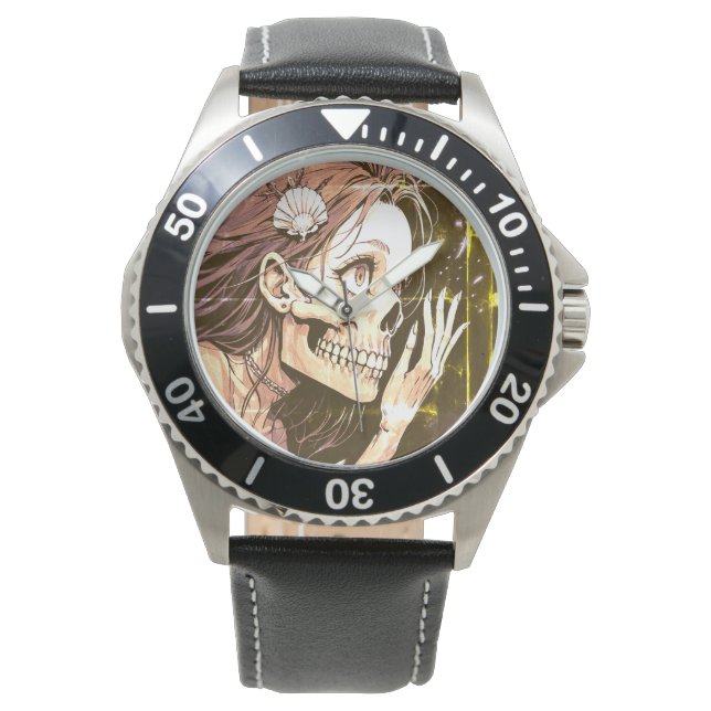 Montre Relógio caveira (devant)