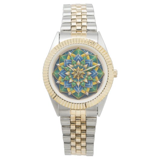 Montre Relógio Mandala Luxo - 01 (devant)