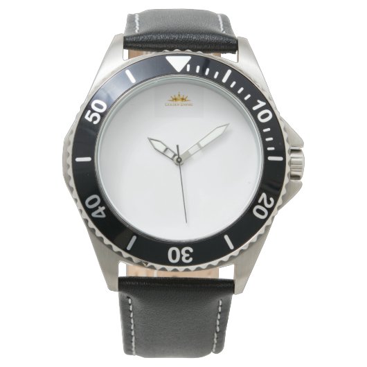 Montre Reloj de Hombre pulsera de piel (devant)