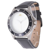 Montre Reloj de Hombre pulsera de piel (Incliné)