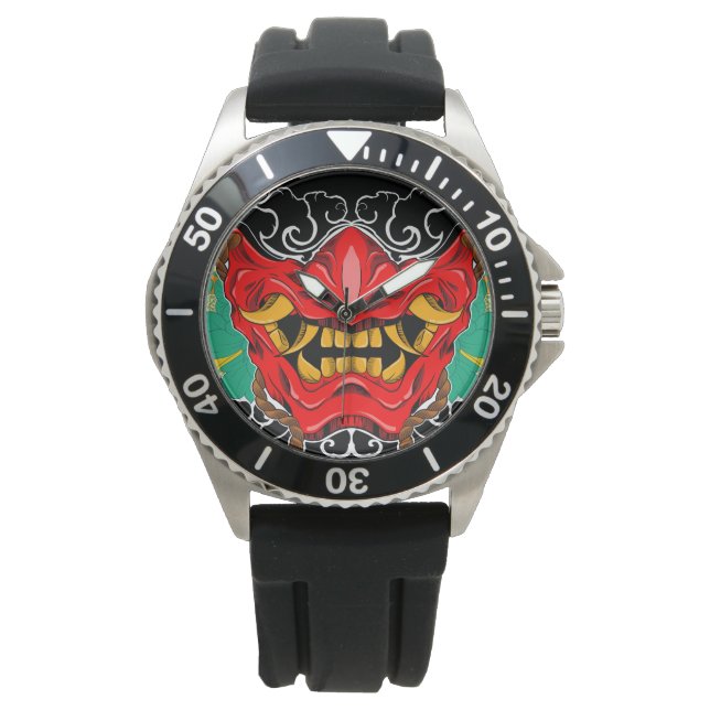 Montre Reloj hannya mask  (devant)