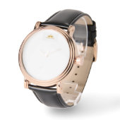 Montre Reloj personalizado pulsera de piel (Angle)