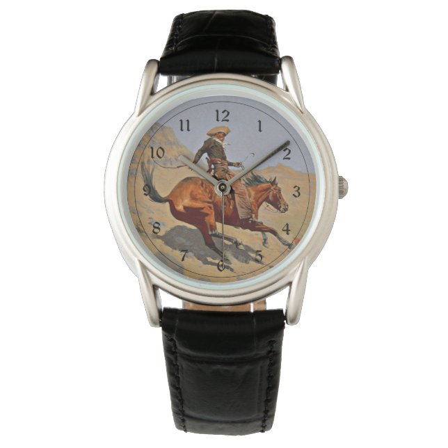 Montre Remington : Le Cowboy, (devant)