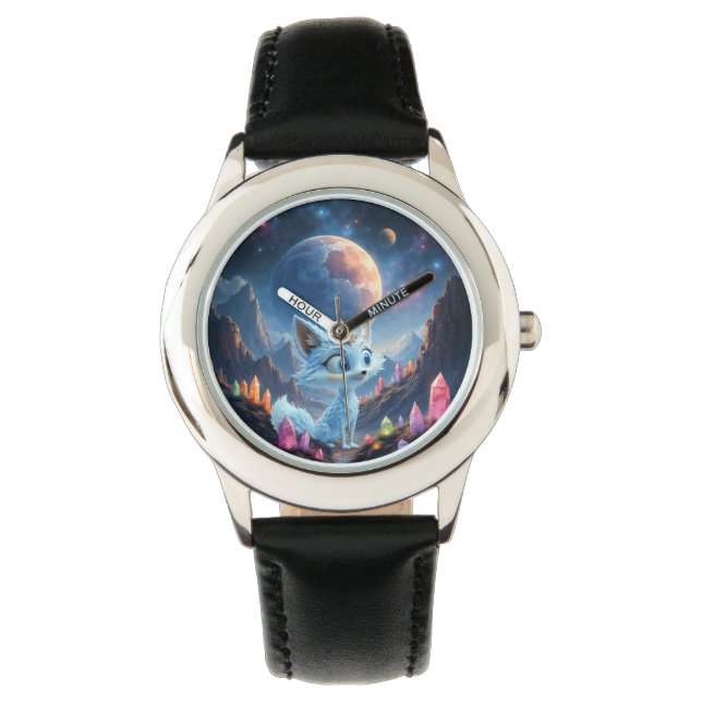 Montre Renard Murmure Stellaire – Gardien de la Lumière d (devant)