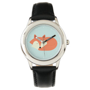 Montre Renard rouge endormi