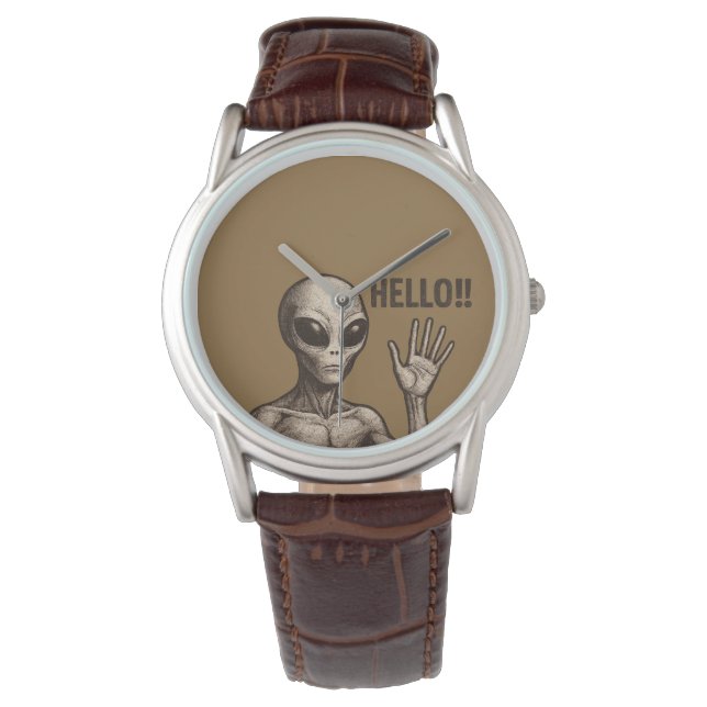 Montre Rencontre avec Grainy : La salutation des Aliens (devant)