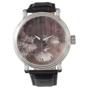 Montre Répétition de ballet sur scène par Edgar Degas