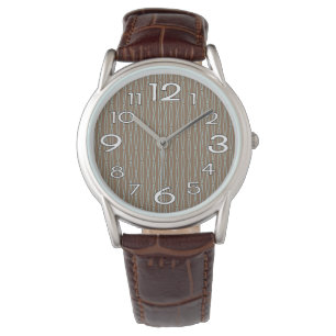 Montre Répétition géométrique Brown