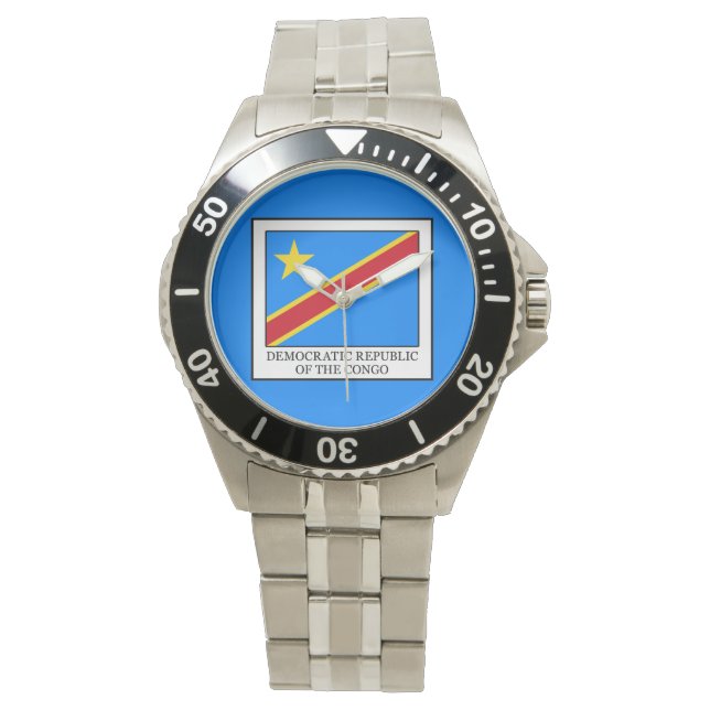 Montre République démocratique du Congo (devant)
