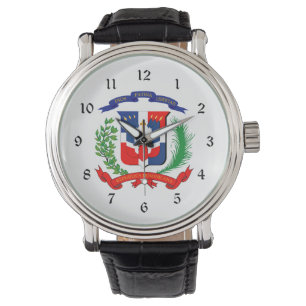 Montre République Dominicaine - Sceau - Drapeau - Symbole