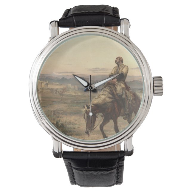 Montre Restes D'Une Peinture De L'Armée Par Elizabeth Tho (devant)