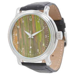 Montre Résumé de l'écorce d'eucalyptus