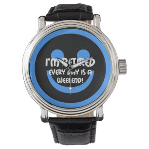 Montre retraite drôle