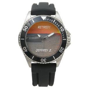 Montre Retraité ! Le bateau de pêche Wrist Watch, la sa