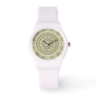 Montre Rétro arrière - plan coloré 6 de motif
