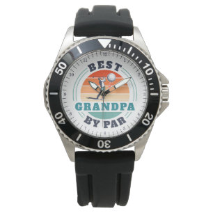 Montre Retro Best Grand-pa Par Par Grand-Père Anniversair