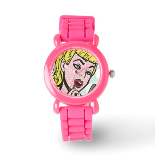 Montre Retro Comic Book Cutie Watch