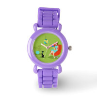 Retro Lecture Woman Kid's Watch