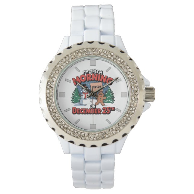 Montre Retro Snowman Surprise for Christmas 2025 (devant)