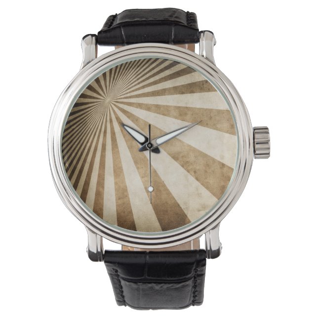 Montre Rétro stripe pattern (devant)