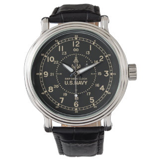 Montre Retro U.S. NAVY Clock imitation