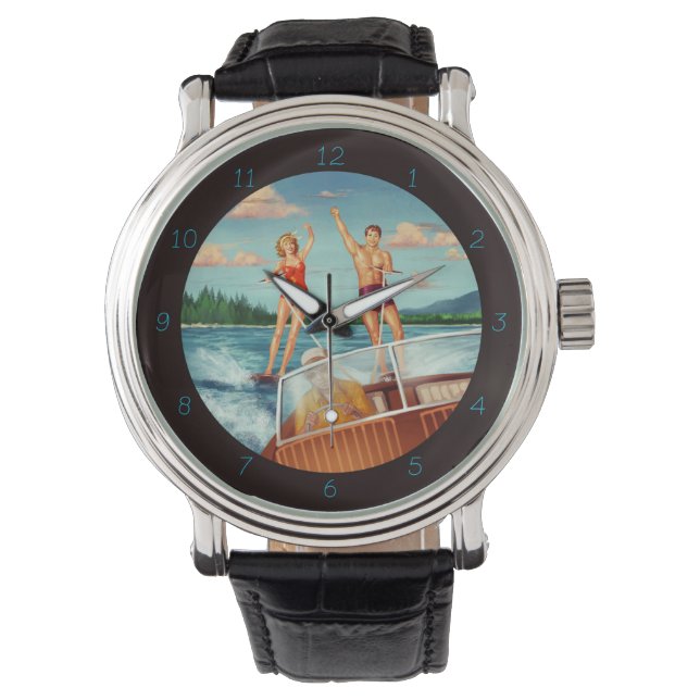 Montre Retro Water Skiing Watch (devant)