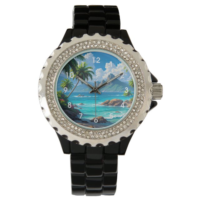 Montre Rêve, Paradis Tropical, (devant)