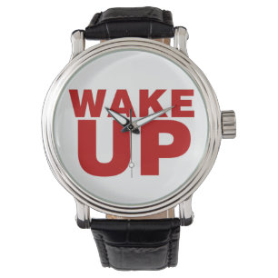 Montre Réveiller le rouge