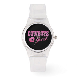 Montre Rhinestone Black Enamel Watch Cowgirls watch