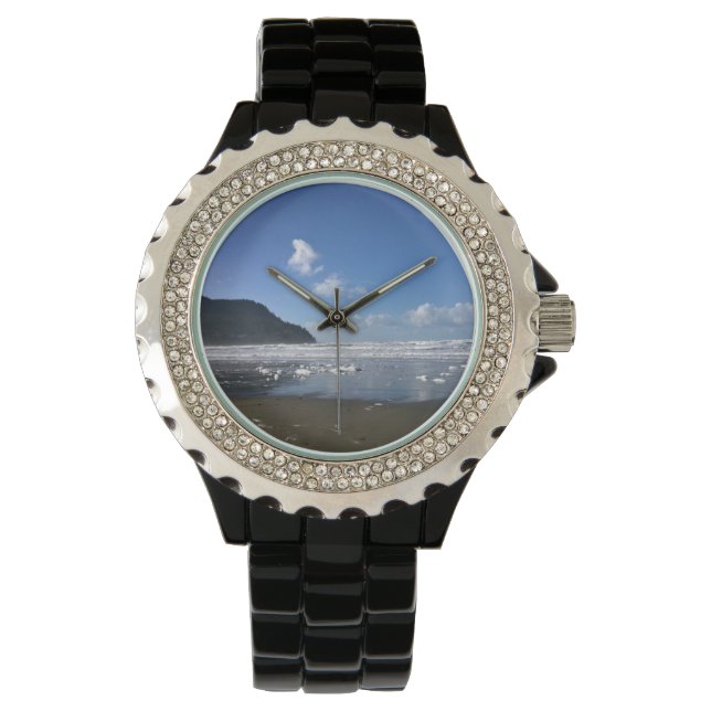 Montre Rivage maritime en hiver (devant)
