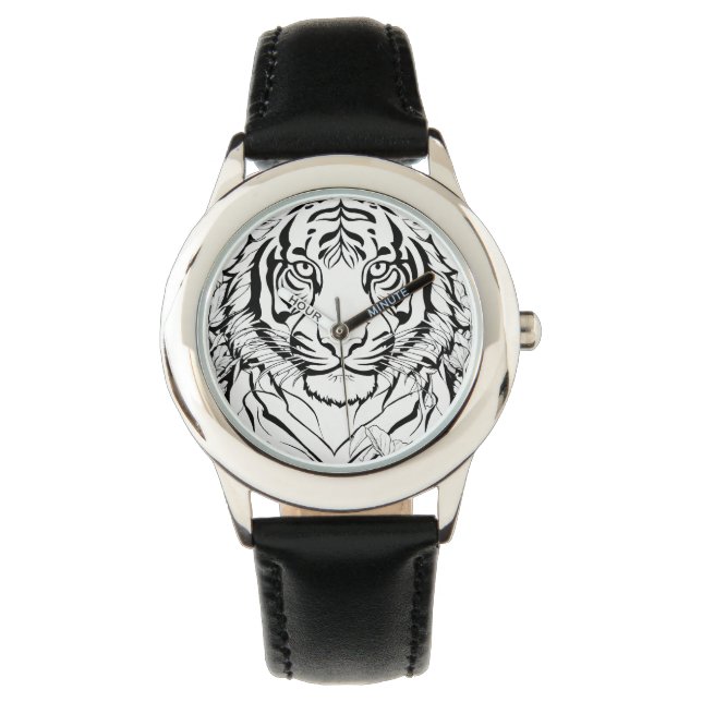 Montre "Roaring Style : Tiger Factory Timepiece" (devant)