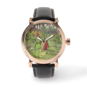 Montre Robin des Bois dans la forêt