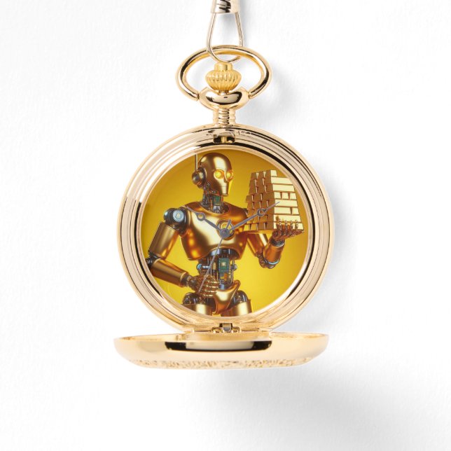 Montre Robor no robot con oro (Recto)