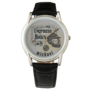 Montre Roches de lacrosse ! Personnalisé