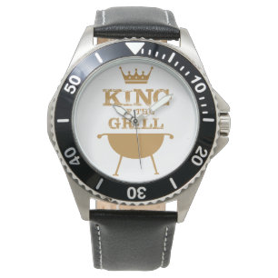 Montre Roi Du Grill, Or