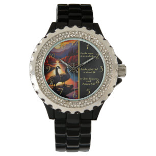 Montre Romains 6:23 Or de l'Église blanche