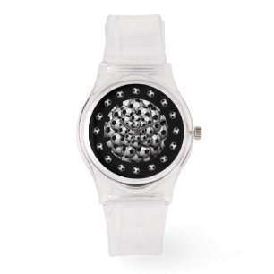 Montre ronde de la saison de football