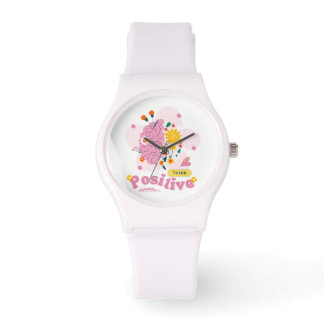 Montre ronde Think Positive