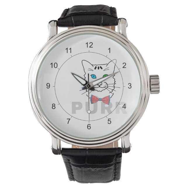 Montre Ronronnement de chat (devant)