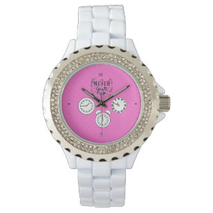 Montre rose