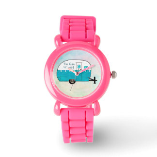 MONTRE ROSE | Camper rétro