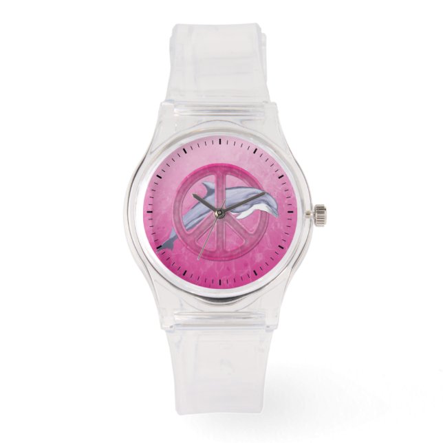 Montre Rose de paix de dauphin (Recto)