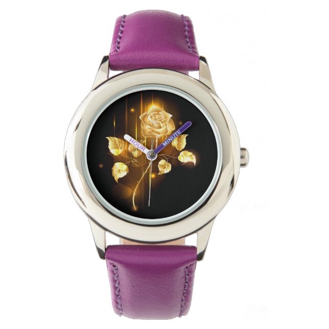 Montre Rose d'or ( rose dorée ) (devant)