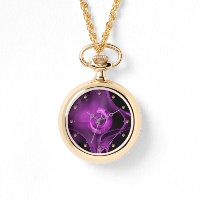 Montre Rose FRACTAL VIOLET PURET (Recto)